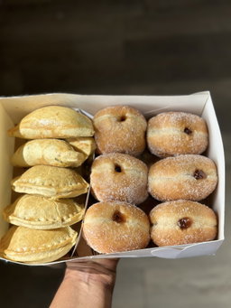 Pastries: PIES AND DOUGHNUTS.