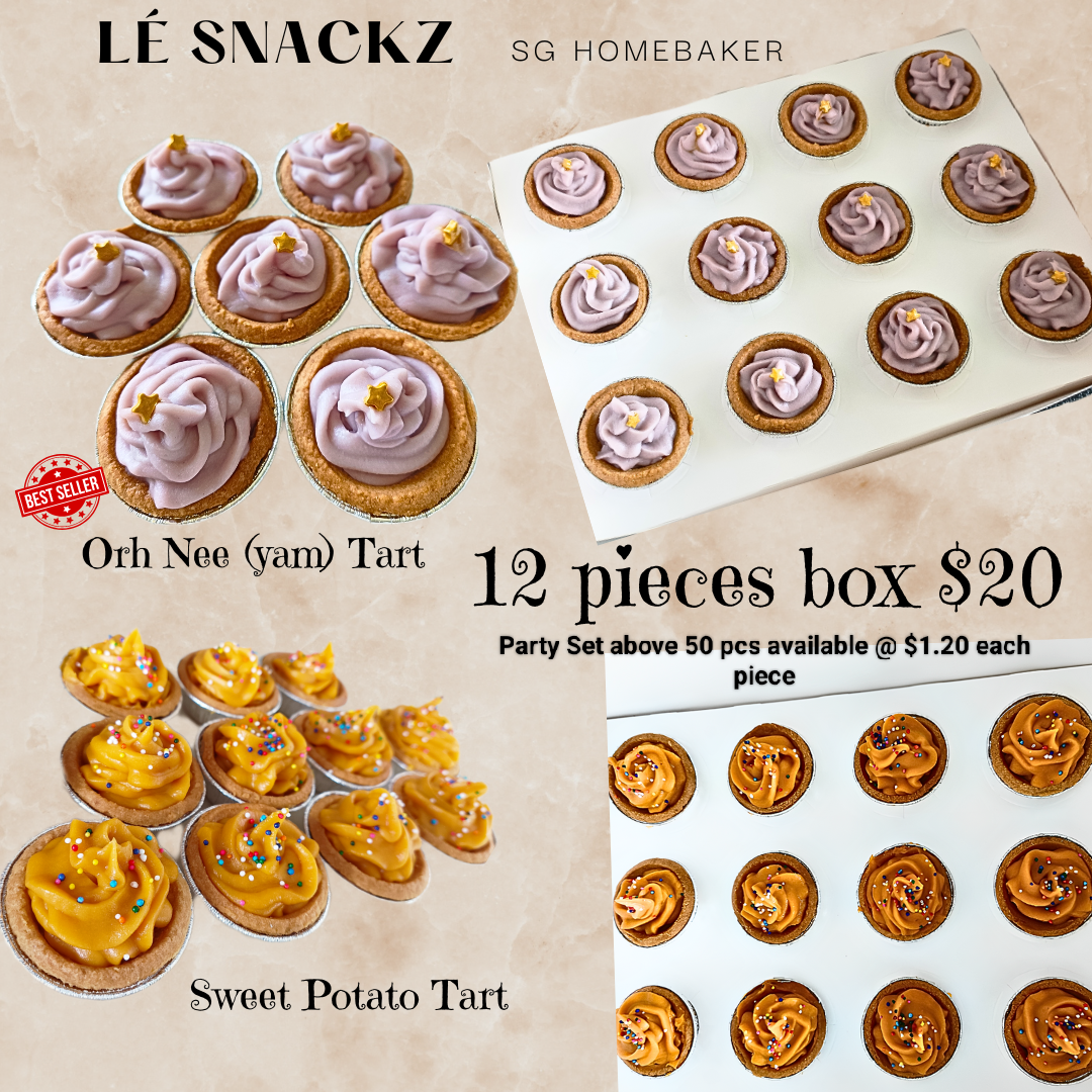 Orh Nee / Sweet Potatoe Tart
