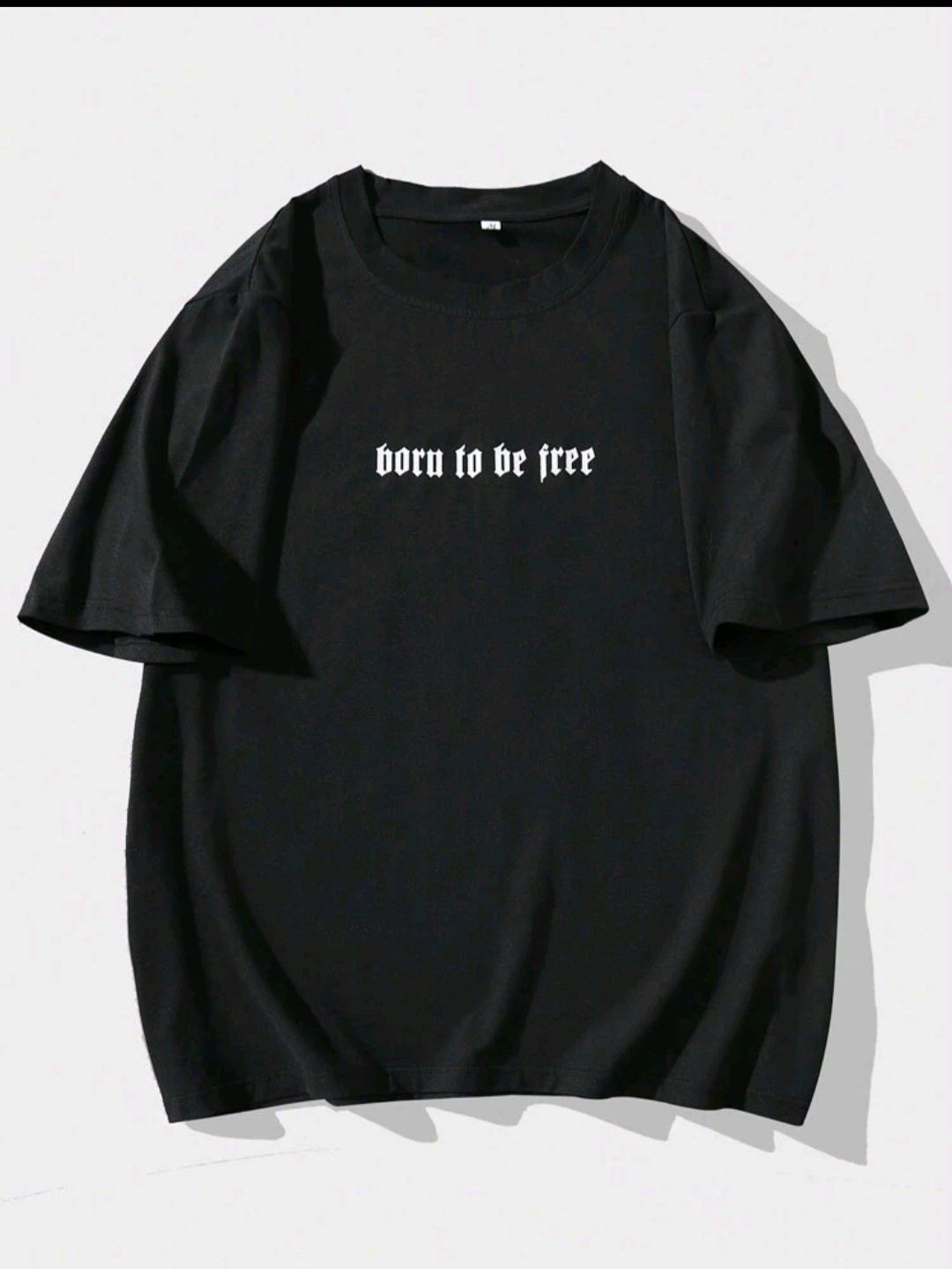 Men Loose Fit Short Sleeve T-Shirt 