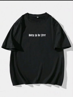 Men Loose Fit Short Sleeve T-Shirt 