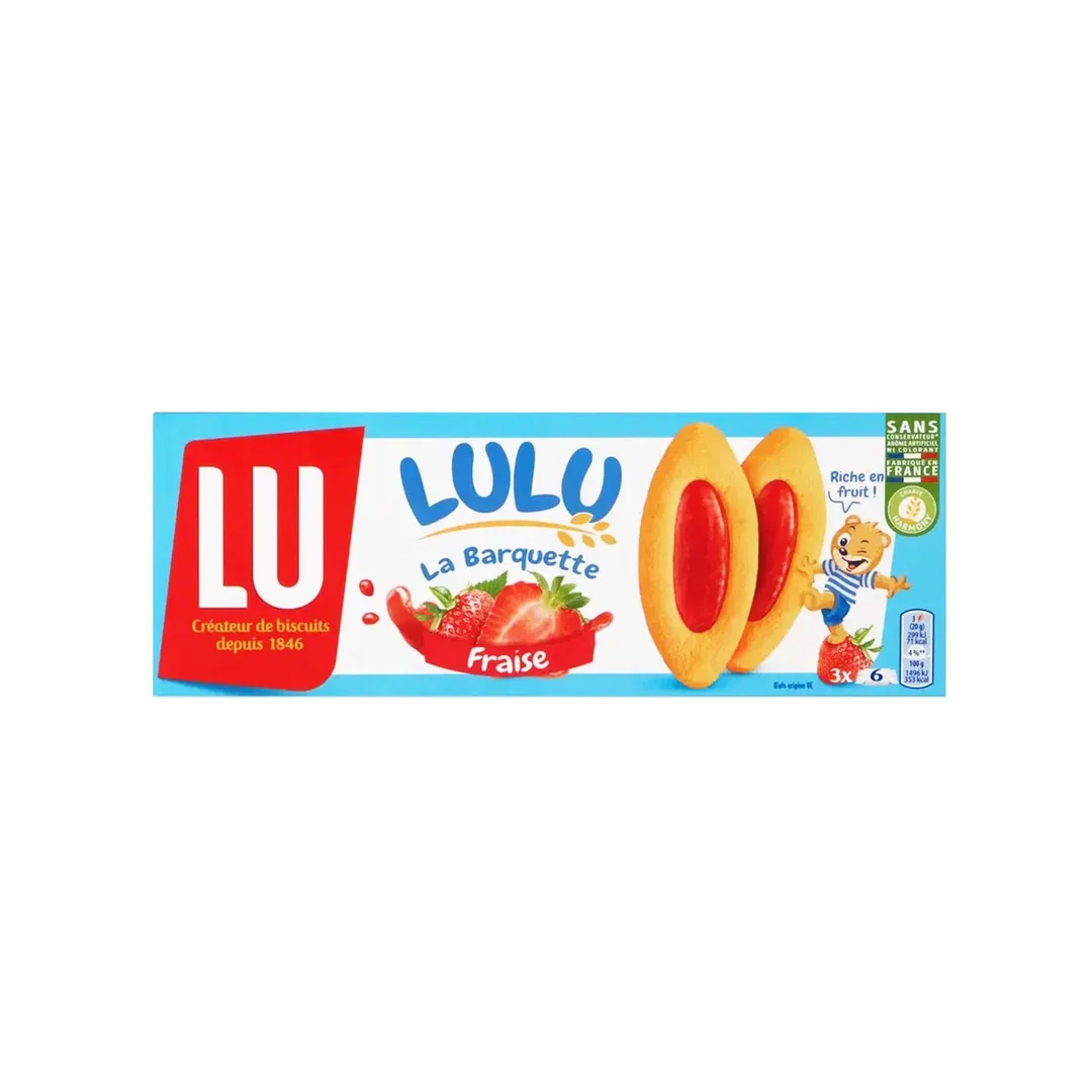LU BARQUETTE STRAWBERRY 120G WITHOUT PRESERVATI