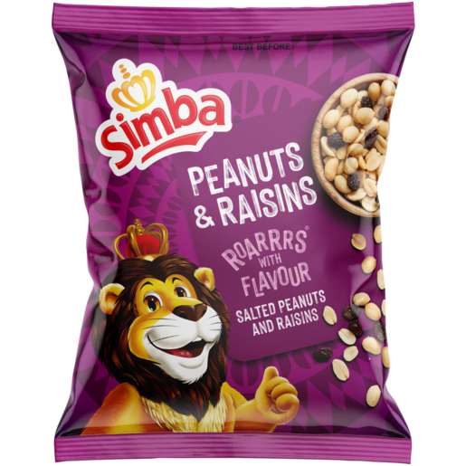 Simba Peanuts & Raisings Chips 50g x 6_0