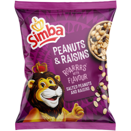 Simba Peanuts & Raisings Chips 50g x 6