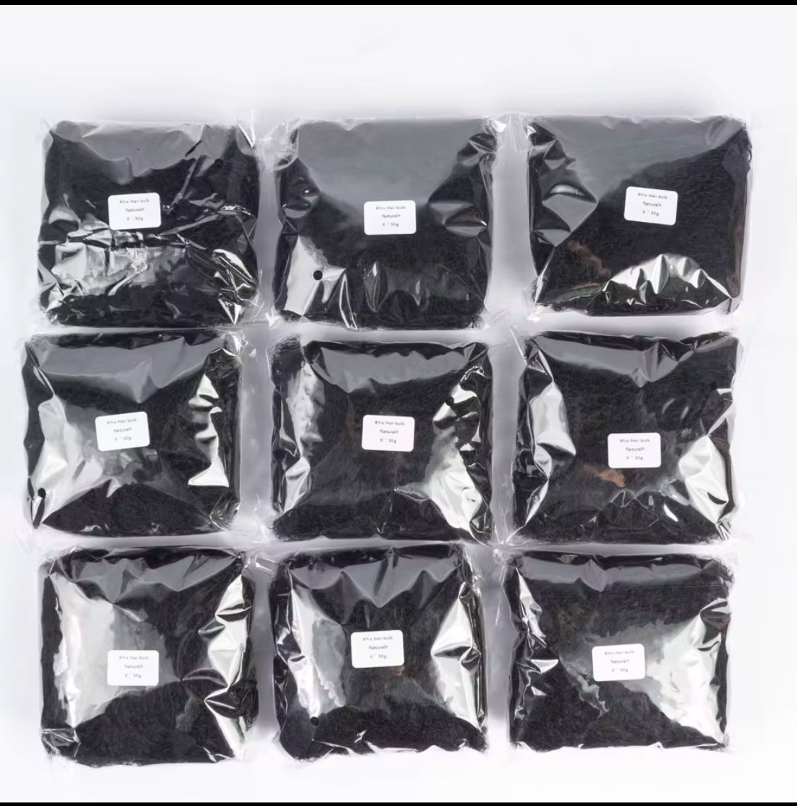DREADLOCK HUMAN HAIR - soft kinky - 100 gm_1
