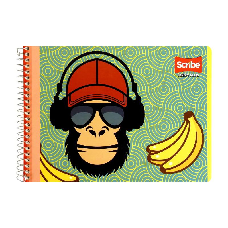 Cuaderno Italiano Scribe Mega Plus 100hj. 