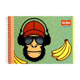 Cuaderno Italiano Scribe Mega Plus 100hj. 