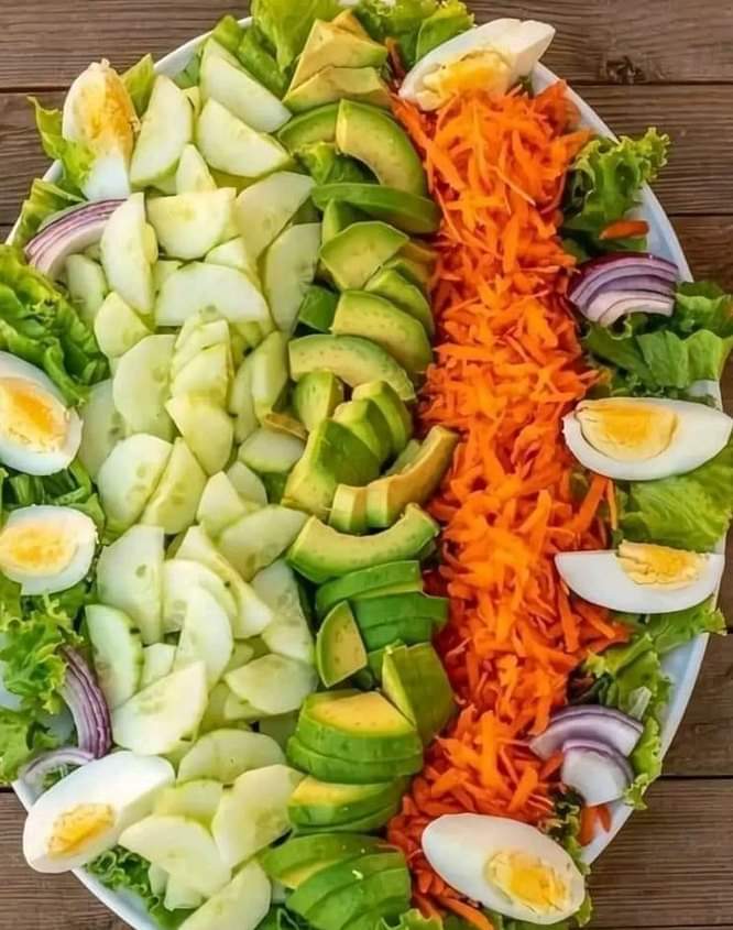 Plateau de Crudités simples + salade	_0
