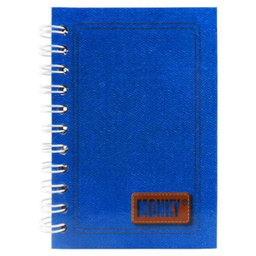 Mini Libreta de Apuntes Monky 100hj. pasta dura 