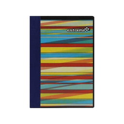 Mini Libreta de Apuntes Estrella 64 hojas, raya 