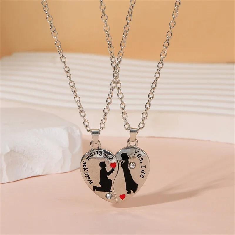 Collier "Demande en Mariage Éternelle"