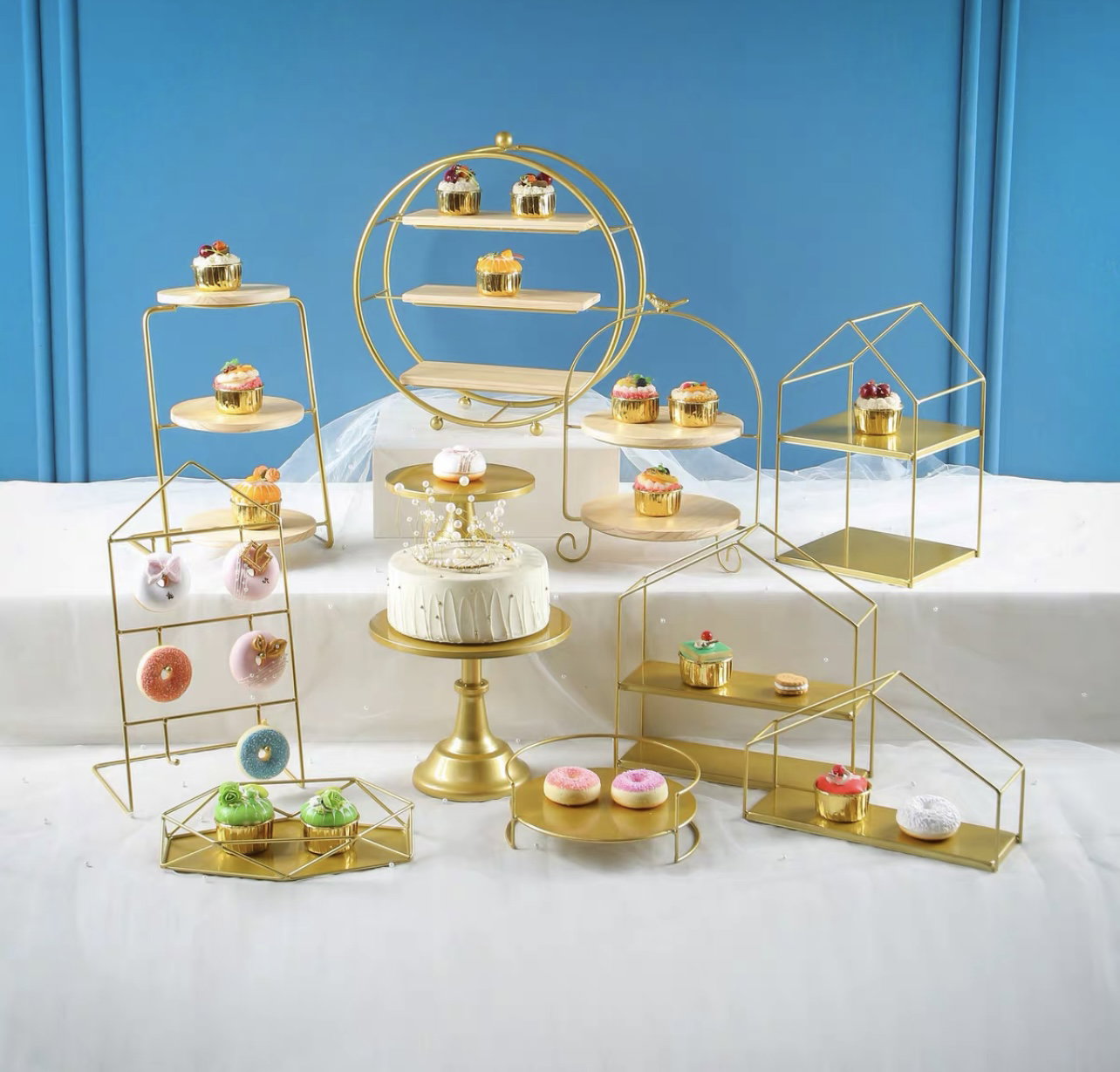Gold Dessert Tray_0