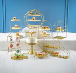 Gold Dessert Tray