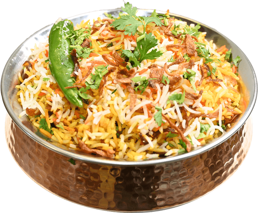 Hyderabadi Vegetable Dum Biryani