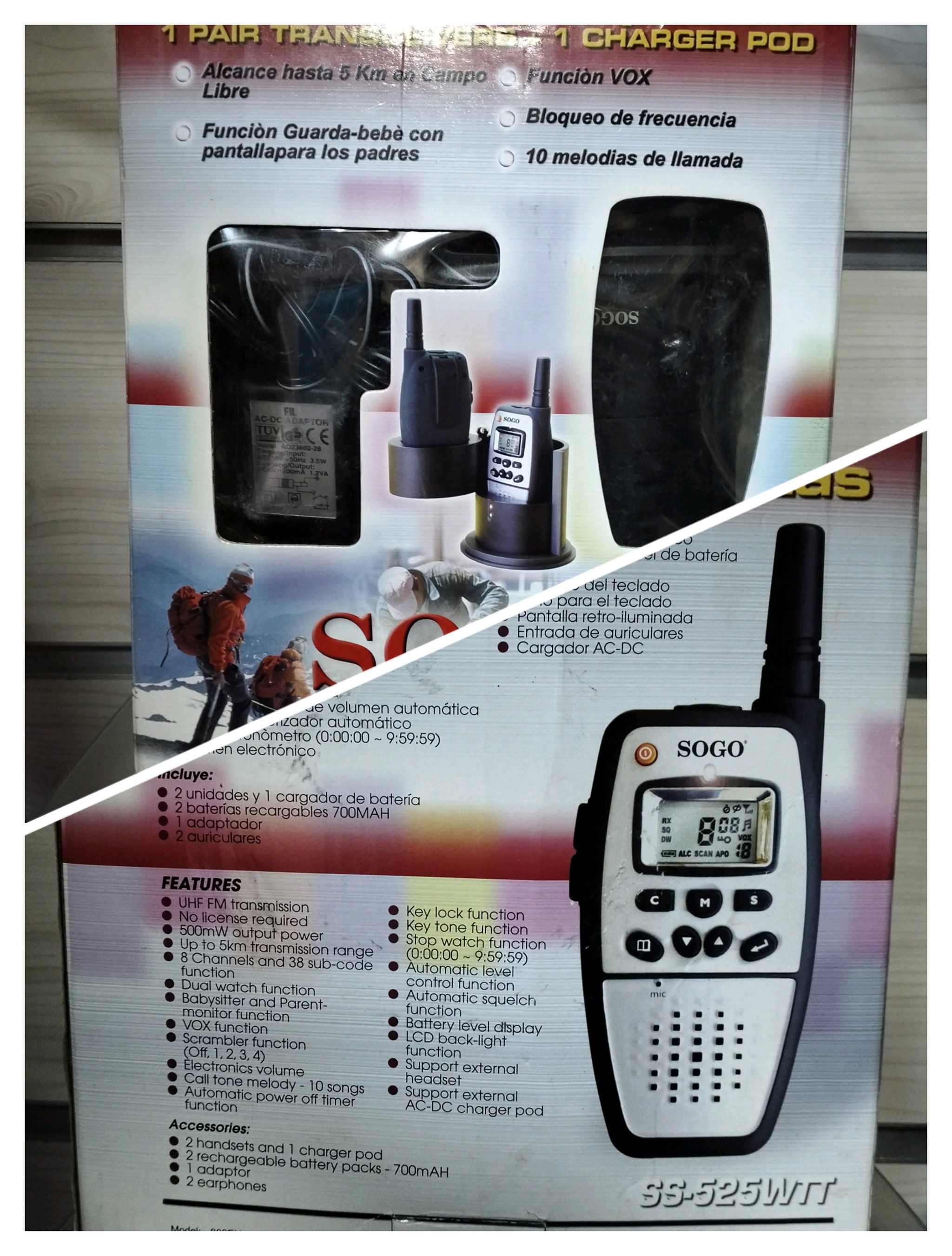 Talkie-walkie SOGO 5km_0
