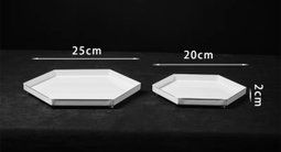 White Dessert Tray 