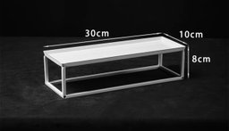 White Dessert Tray 