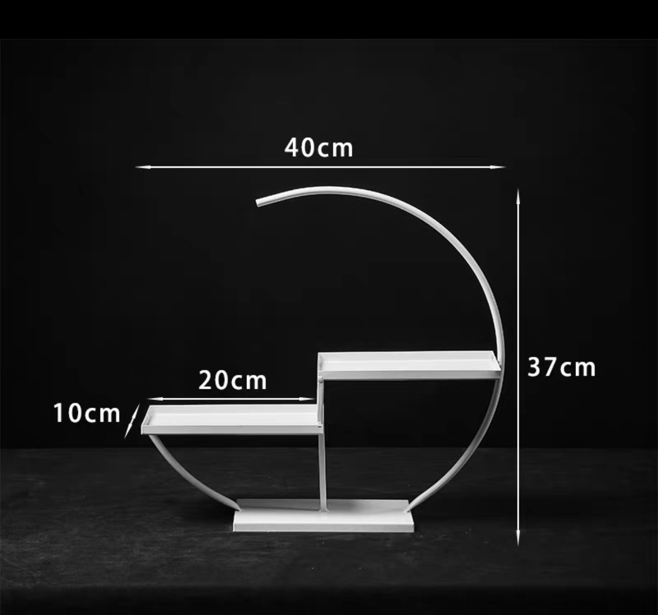 White Dessert Tray _1
