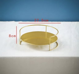 Gold Dessert Tray