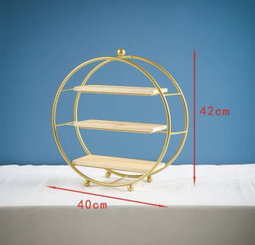 Gold Dessert Tray