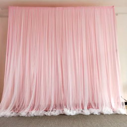 Backdrop Stand Floral decoration , Curtains &LED Lights 💡