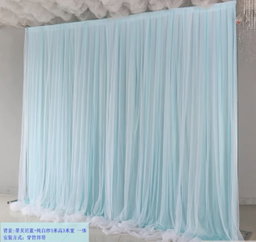Backdrop Stand Floral decoration , Curtains &LED Lights 💡
