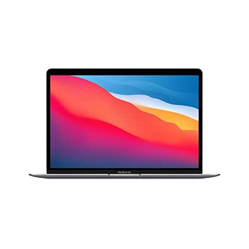 Apple MacBook Air 2020 : puce Apple M1, écran Retina 13", 8 Go de RAM, stockage SSD 256 Go, clavier rétroéclairé, caméra FaceTime HD, Touch ID - Argent