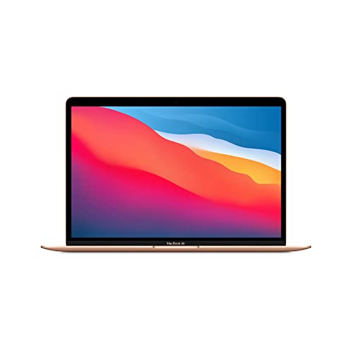 Ordinateur portable Apple MacBook Air 2020 : puce Apple M1, écran Retina 13", 8 Go de RAM, stockage SSD 256 Go, clavier rétroéclairé, caméra FaceTime HD, Touch ID - or