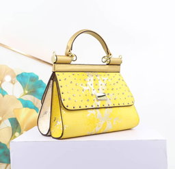 HANDBAG DOLCE & GABBANA CROC PATTERN 