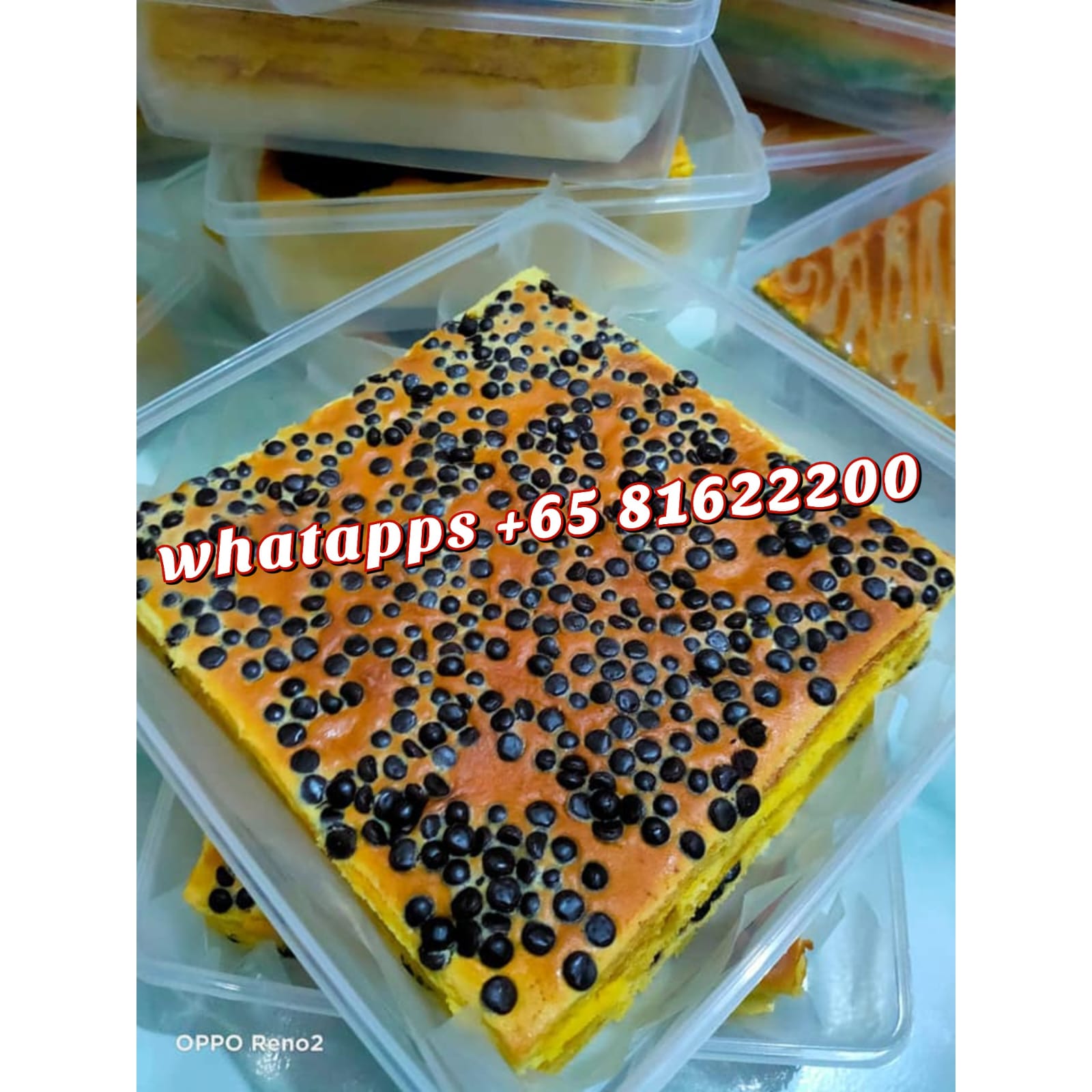 正宗印尼BATAM千层糕 Batam Authentic Layer Cake (1~1.2kg, 20cmX20cm)_2