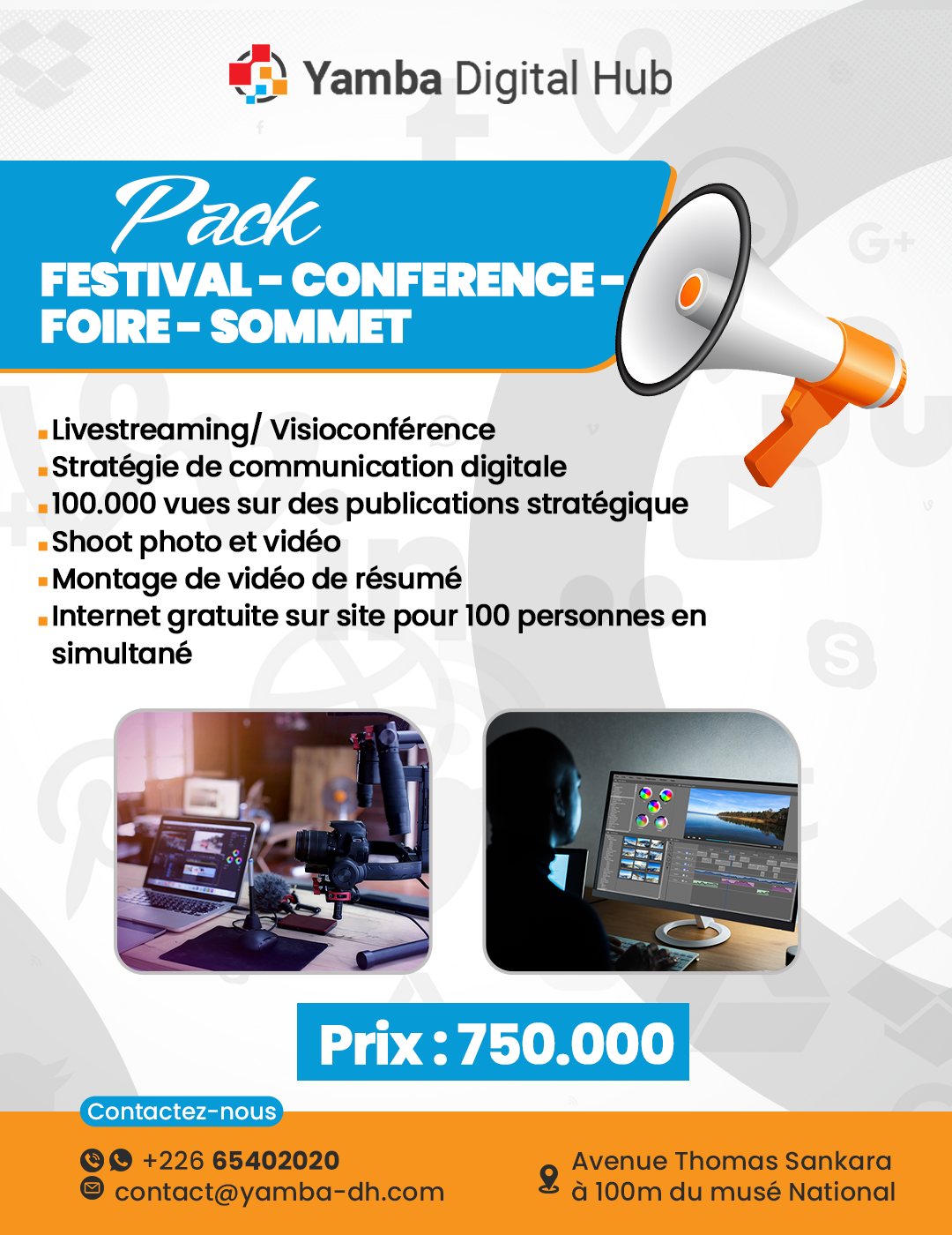 Pack Festival - Conférence - Foire - Sommet