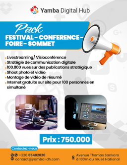 Pack Festival - Conférence - Foire - Sommet