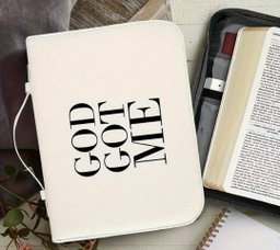 God is my refuge Bible case