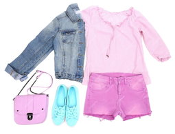 Ensemble Jacket Jeans et Culotte