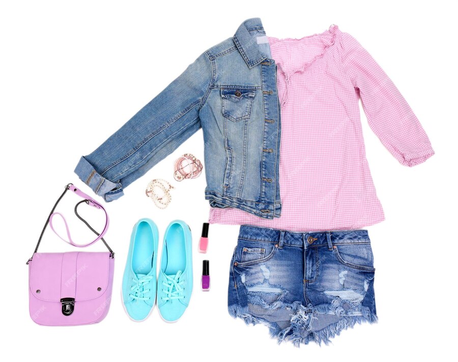 Ensemble Jacket Jeans et Culotte