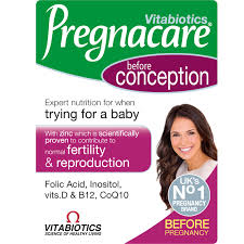 Pregnacare with folic acid before Conception through pregnacy 1x30 Cap