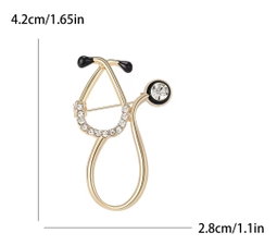 Pingentes Médicos Gold/prata e pedraria 