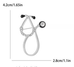 Pingentes Médicos Gold/prata e pedraria 