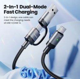 Câbles USB 2 en 1