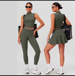 4 PIECE ACTIVE WEAR FITNESS