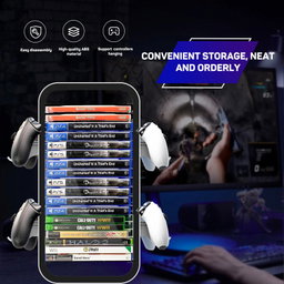 Suporte de armazenamento de videogame Universal PS5/PS4/Xbox One/Xbox 360/Xbox Series X/S/Switch