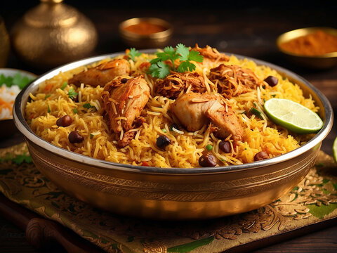 Hyderabadi Chicken Dum Biryani_0