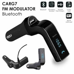 G7 Bluetooth Car Kit Handsfree FM Transmitter Radio MP3 Player USB Charger