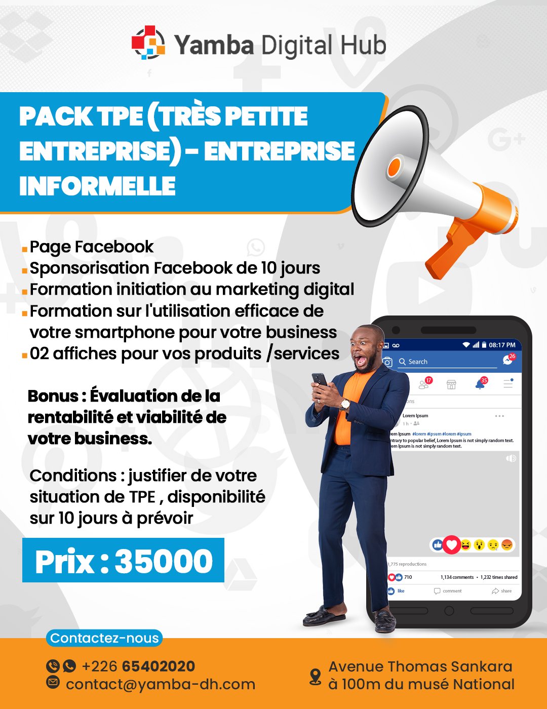 PACK TPE (Très Petite Entreprise) - Entreprise Informelle