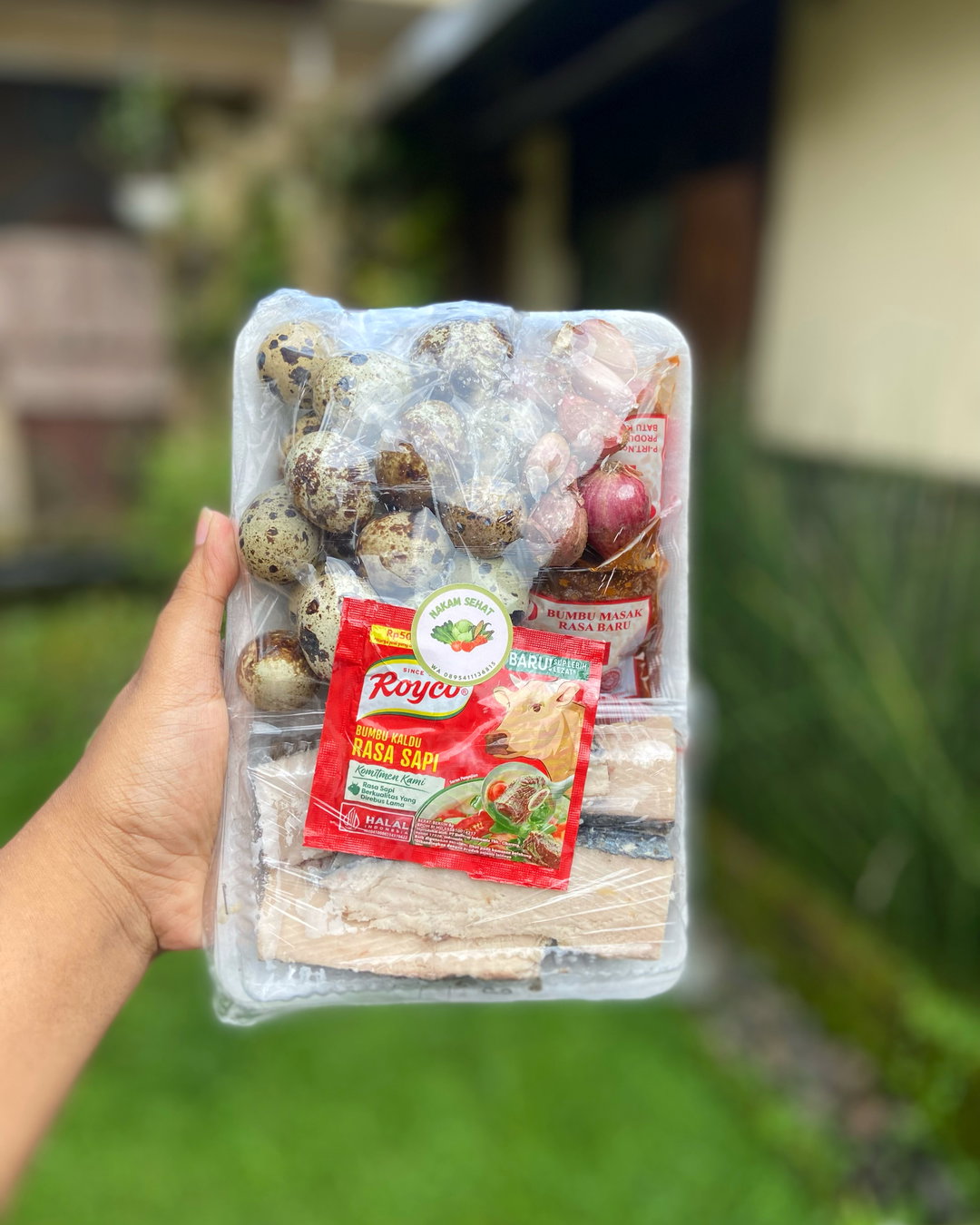Balado Tongkol + Telur Puyuh