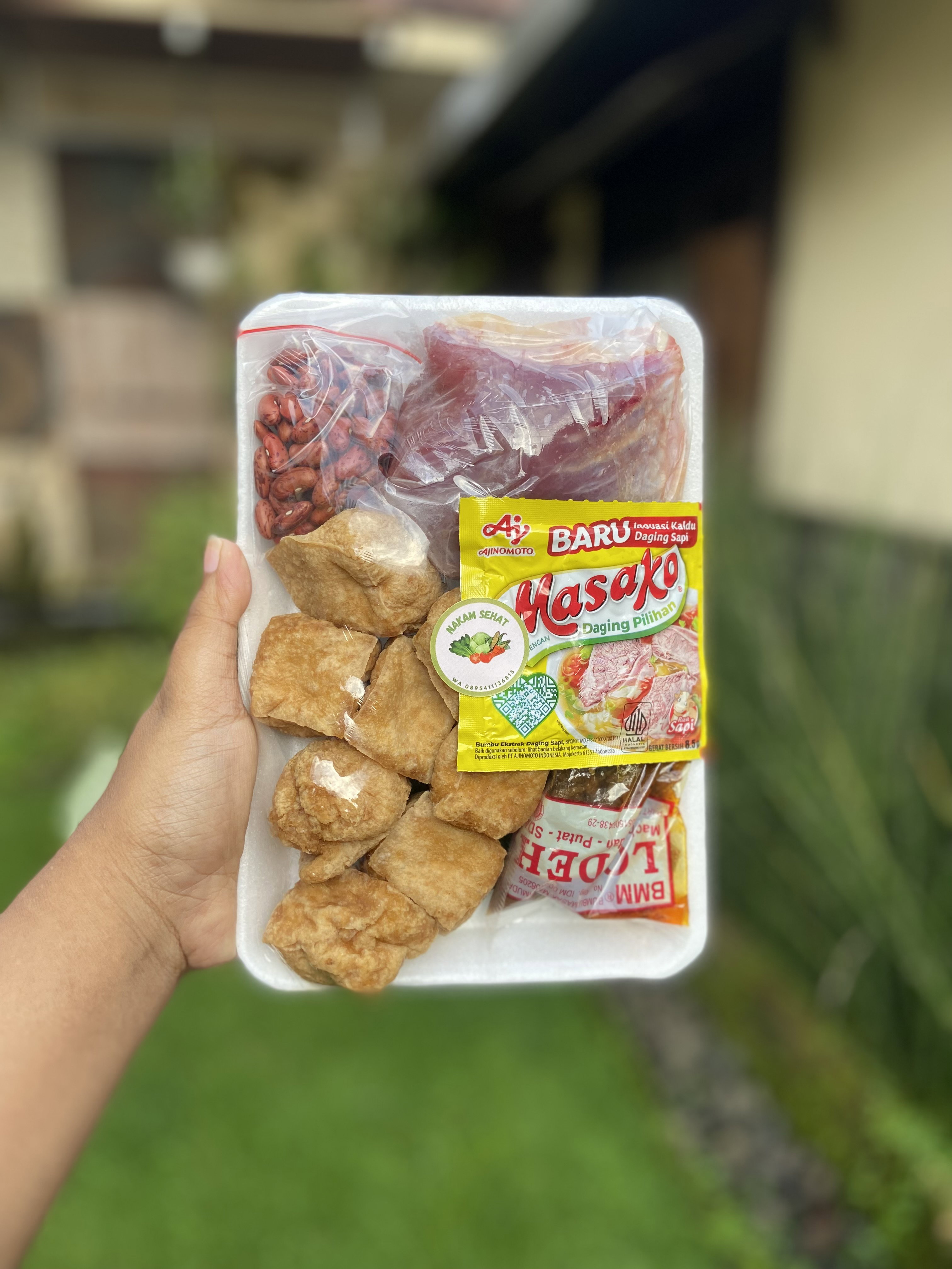 Sayur Lodeh Daging Kacang Merah