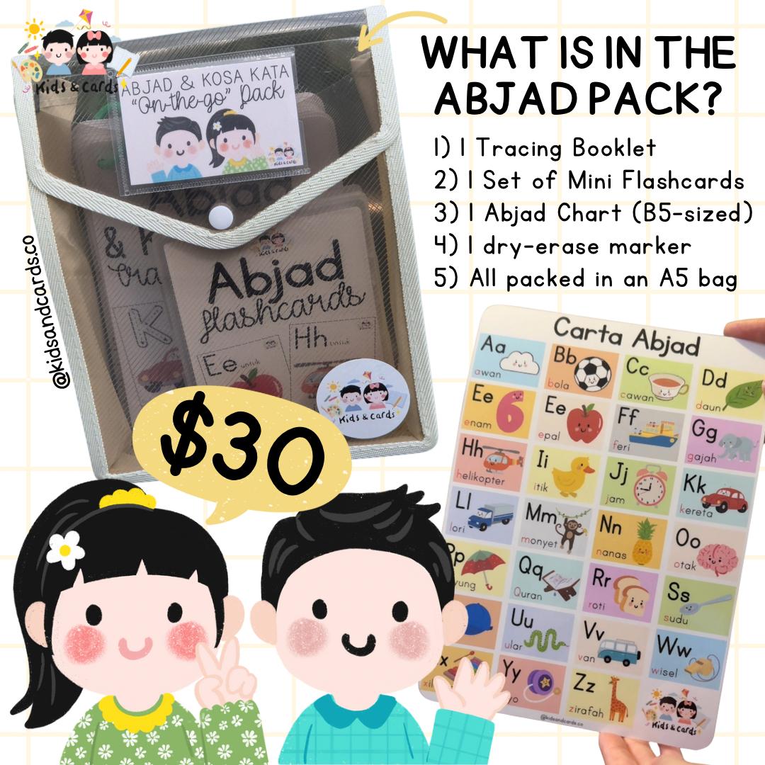 Abjad & Kosa Kata "On-the-go" Pack