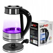 LUND GLASS KETTLE 1.7 LT