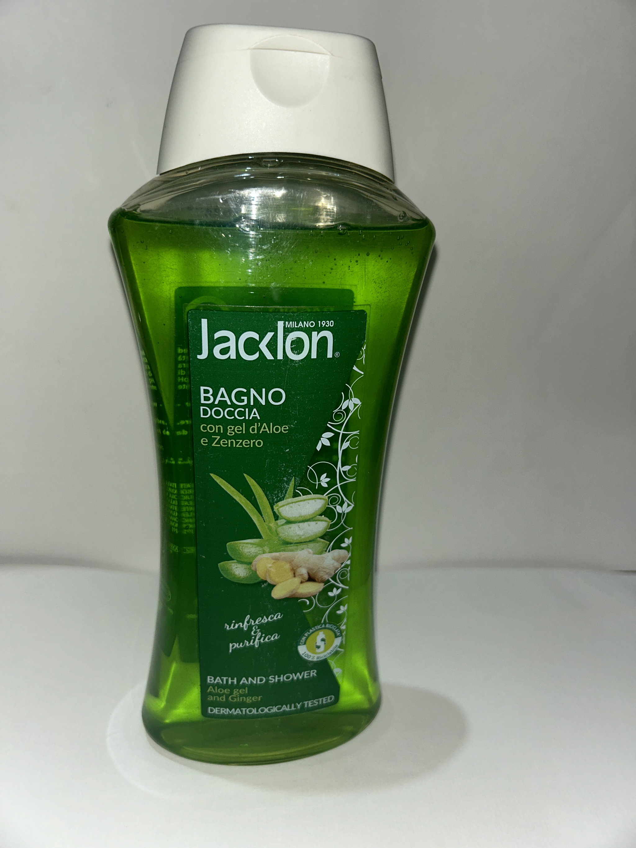 Jacklon shower gel (Aloe gel and Ginger)_0