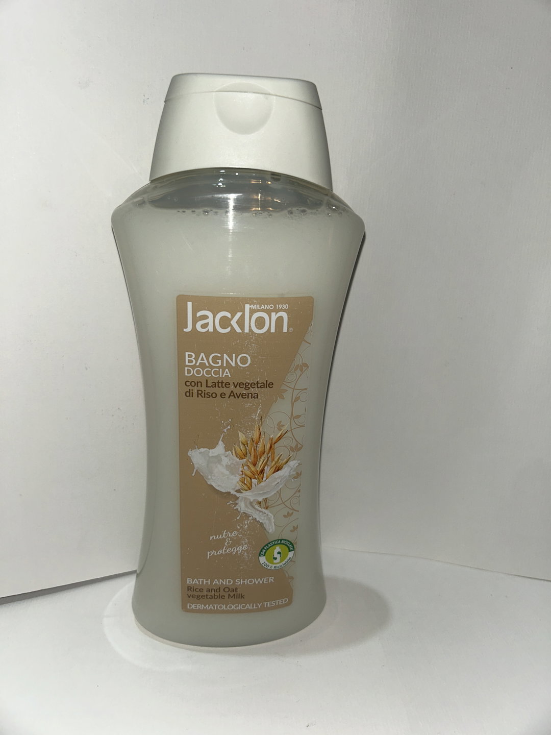 Jacklon shower gel (Rice and Oat vegetable Milk)