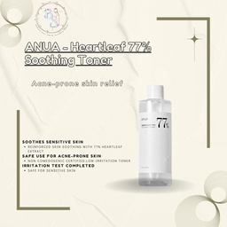 Anu Heartleaf 77% soothing Toner
